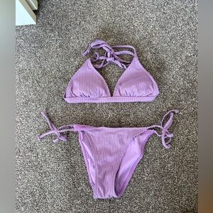 Xhilaration Purple Women’s Bikini Set